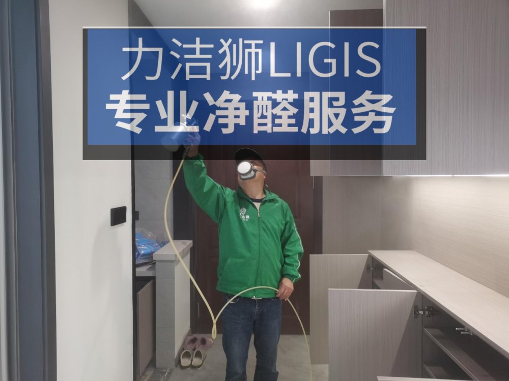 成都御景湾小区家庭除甲醛施工现场-力洁狮环保-1