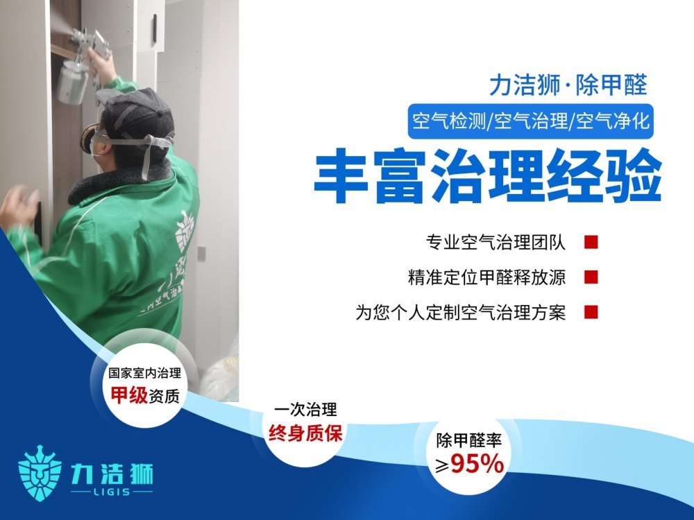 成都吉宝家庭除甲醛施工现场-力洁狮环保-1