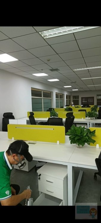 成都长川科技工装除甲醛治理案例