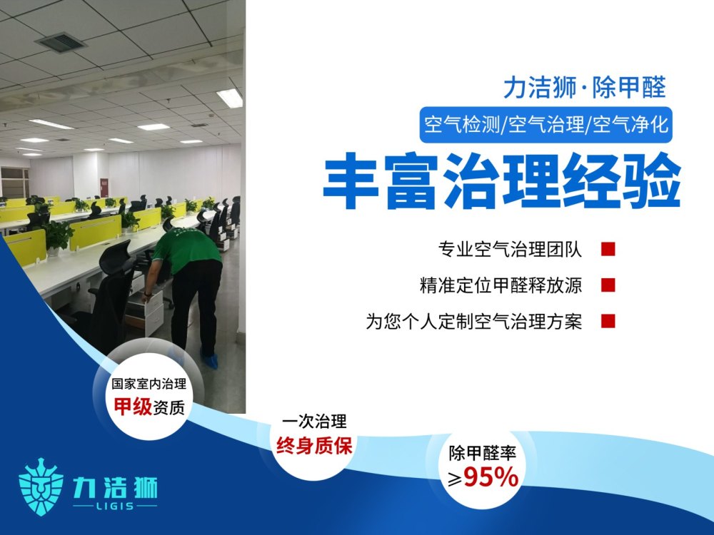 成都长川科技工装除甲醛施工现场-力洁狮环保-2