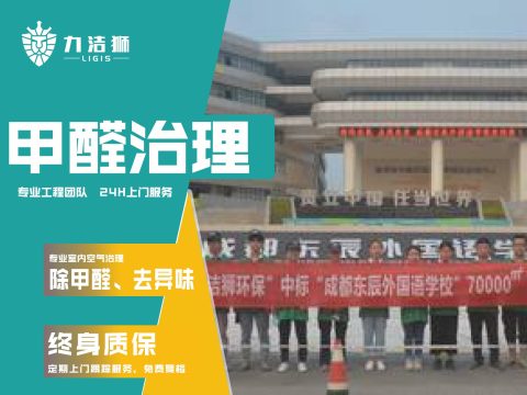 东辰国际学校工装除甲醛治理案例